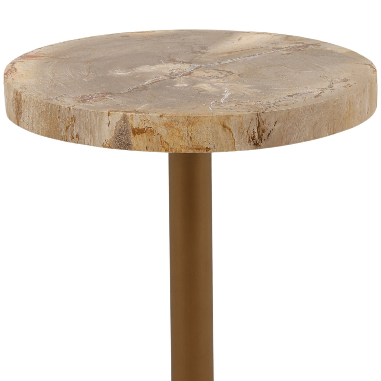 Calvus Side Table, Light Natural by Dovetail at Eve Furniture