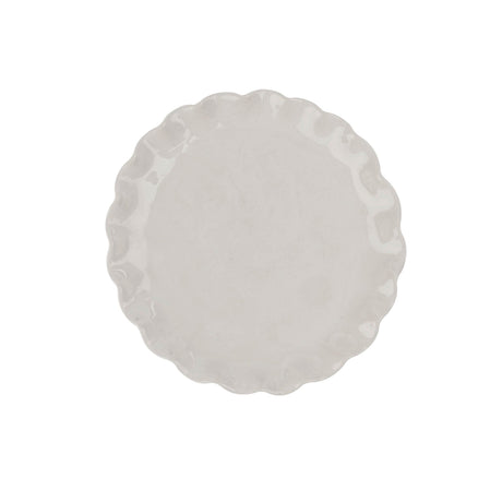 Calypso Scalloped Dessert Plate, Set of 4 by Mercana at Eve Furniture