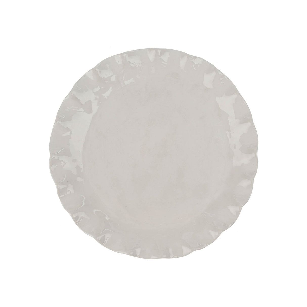 Calypso Scalloped Dinner Plate, Set of 4 by Mercana at Eve Furniture