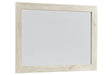 Cambeck Whitewash Bedroom Mirror (Mirror Only) by Ashley at Eve Furniture