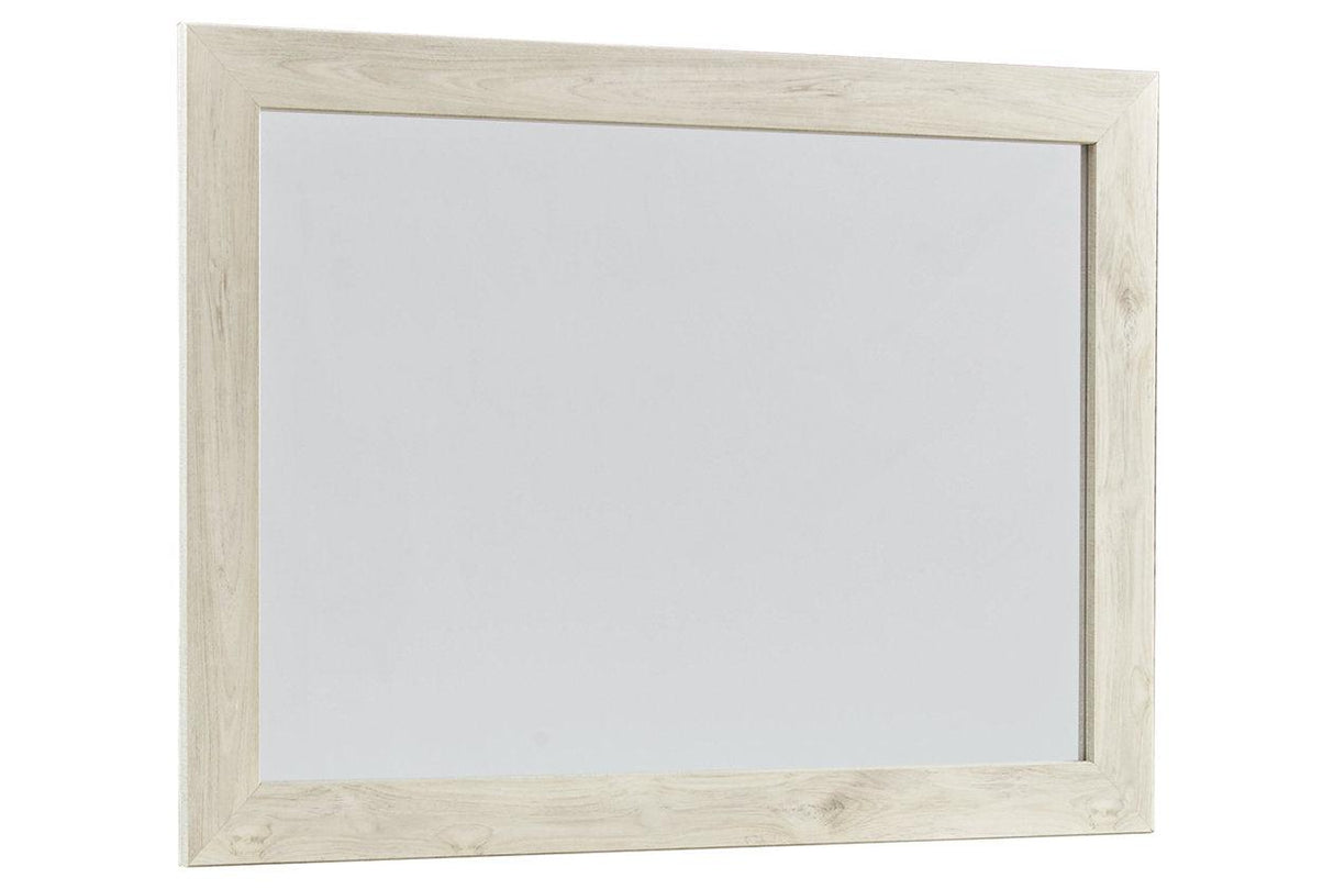 Cambeck Whitewash Bedroom Mirror (Mirror Only) by Ashley at Eve Furniture