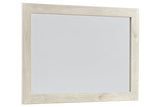 Cambeck Whitewash Bedroom Mirror (Mirror Only) by Ashley at Eve Furniture