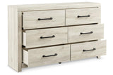 Cambeck Whitewash Dresser by Ashley at Eve Furniture