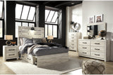 Cambeck Whitewash Full Storage Platform Bed with 2 Drawers by Ashley at Eve Furniture
