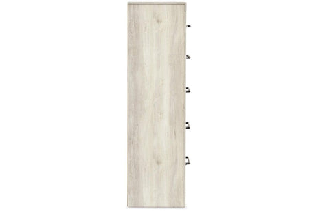 Cambeck Whitewash Narrow Chest of Drawers by Ashley at Eve Furniture