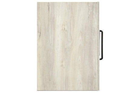 Cambeck Whitewash Narrow Chest of Drawers by Ashley at Eve Furniture