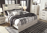 Cambeck Whitewash Panel Bedroom Set by Ashley at Eve Furniture
