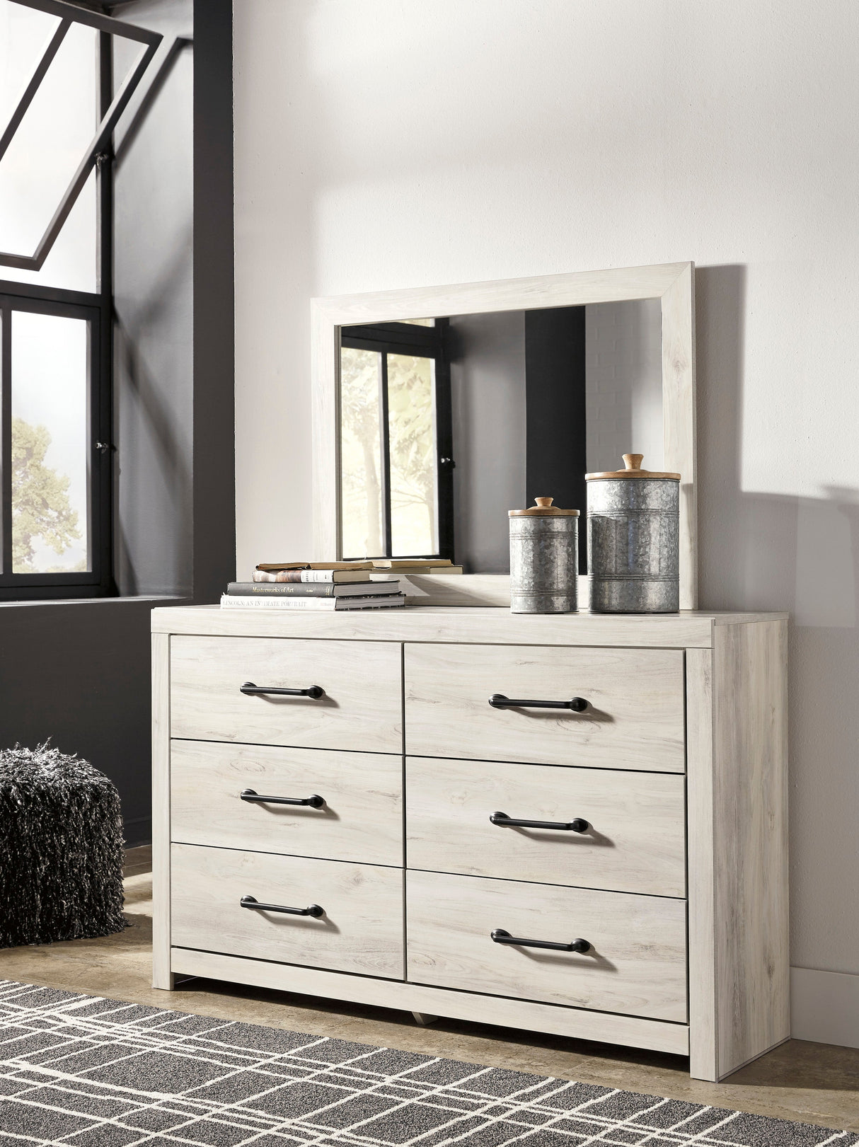 Cambeck Whitewash Storage Panel Bedroom Set by Ashley at Eve Furniture