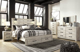 Cambeck Whitewash Storage Panel Bedroom Set by Ashley at Eve Furniture