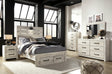 Cambeck Whitewash Storage Youth Panel Bedroom Set by Ashley at Eve Furniture