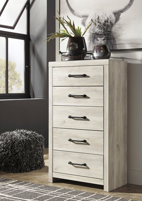 Cambeck Whitewash Storage Youth Platform Bedroom Set with 4 Drawers by Ashley at Eve Furniture