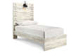 Cambeck Whitewash Twin Panel Bed by Ashley at Eve Furniture