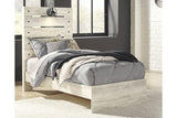 Cambeck Whitewash Twin Panel Bed by Ashley at Eve Furniture