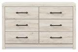 Cambeck Whitewash Dresser by Ashley at Eve Furniture