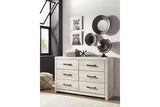 Cambeck Whitewash Dresser by Ashley at Eve Furniture