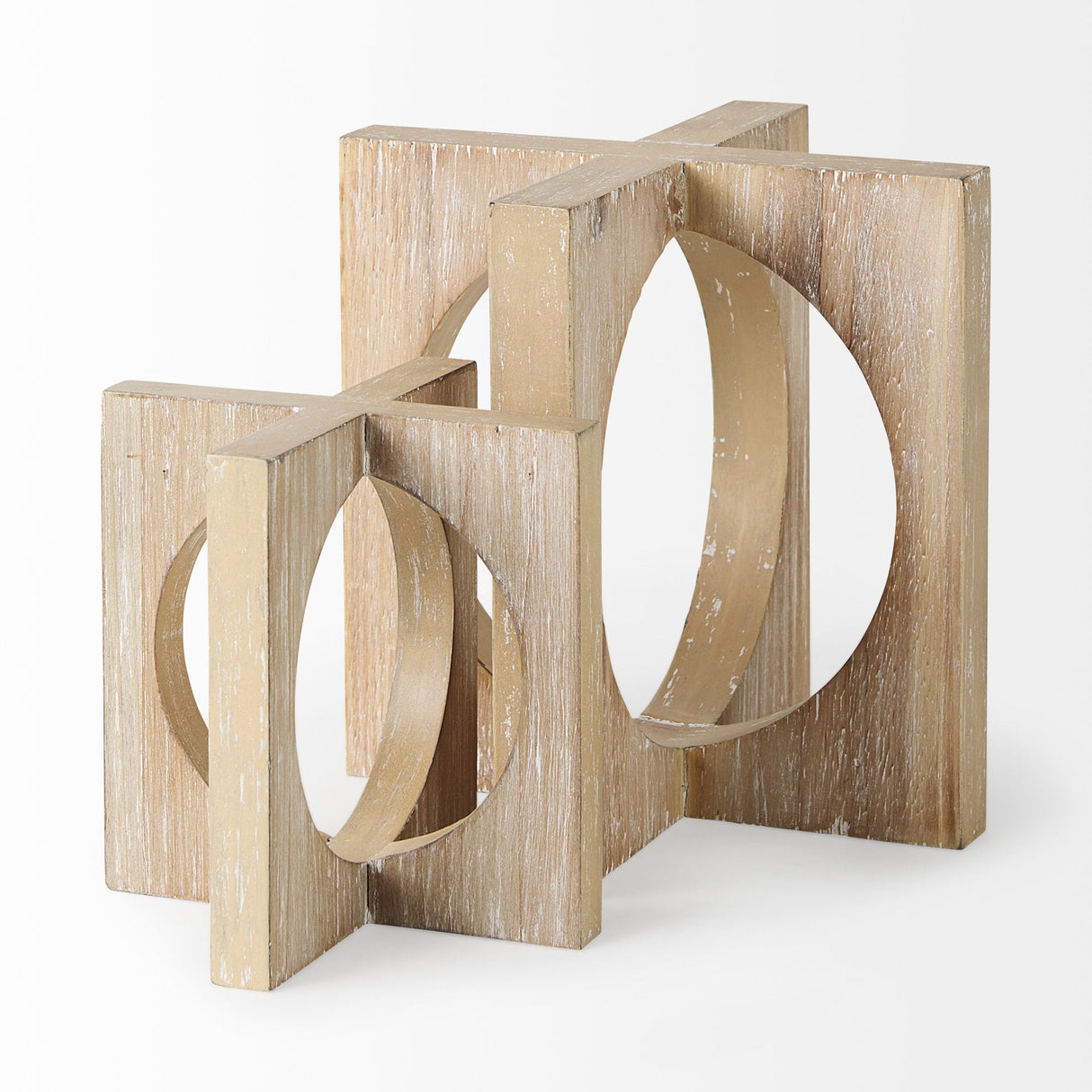 Cambie 5.7L x 5.7W x 5.7H Light Brown Wood Small Decorative Object by Mercana at Eve Furniture