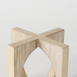 Cambie 5.7L x 5.7W x 5.7H Light Brown Wood Small Decorative Object by Mercana at Eve Furniture