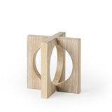 Cambie 5.7L x 5.7W x 5.7H Light Brown Wood Small Decorative Object by Mercana at Eve Furniture