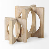 Cambie Light Brown Wood Small Decorative Object by Mercana at Eve Furniture