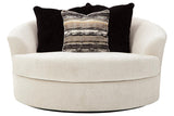 Cambri Snow Oversized Chair by Ashley at Eve Furniture