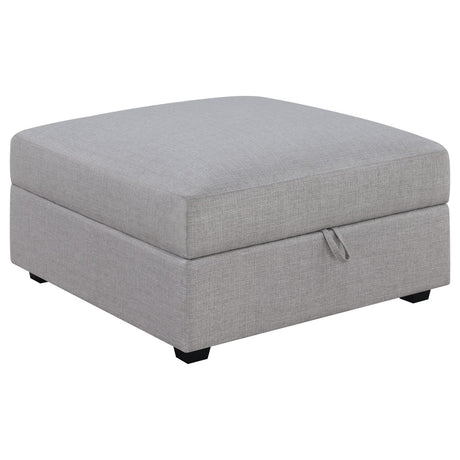 Cambria Grey 4-piece Upholstered Modular Sectional by Coaster at Eve Furniture