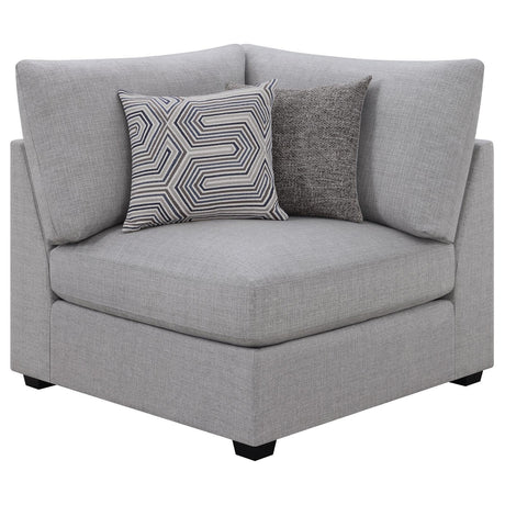 Cambria Grey 4-piece Upholstered Modular Sectional by Coaster at Eve Furniture