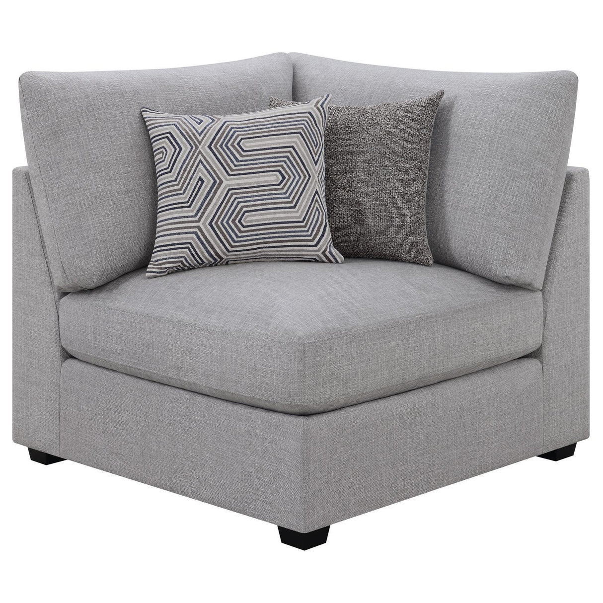 Cambria Grey 5-Piece Upholstered Modular Sectional by Coaster at Eve Furniture