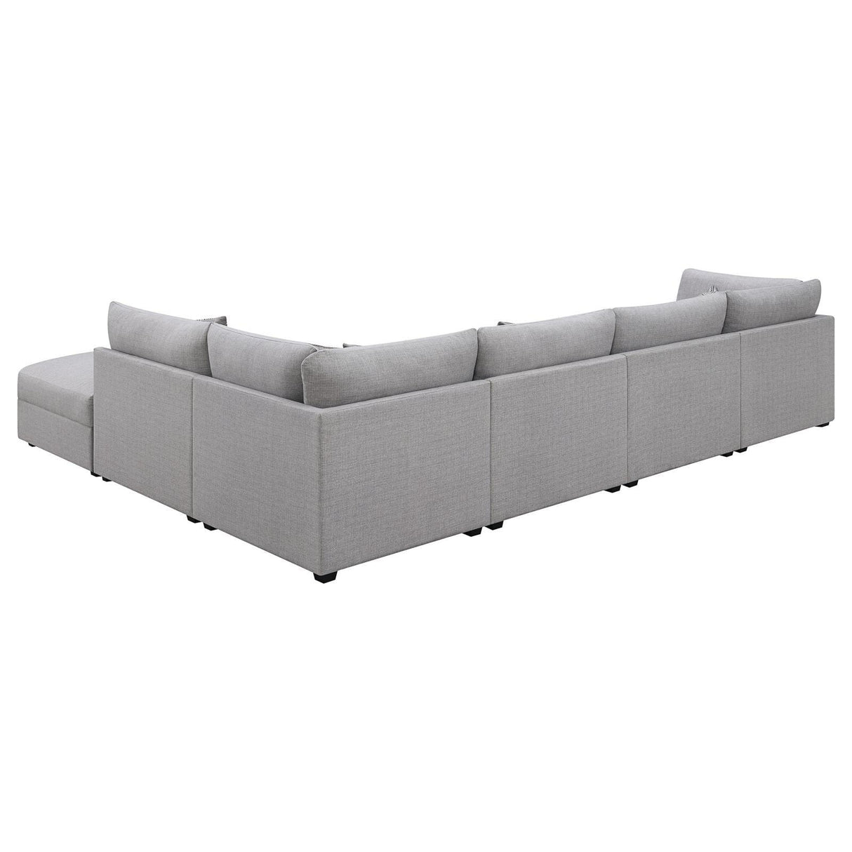 Cambria Grey 6-piece Upholstered Modular Sectional by Coaster at Eve Furniture