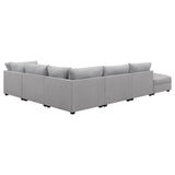 Cambria Grey 6-piece Upholstered Modular Sectional by Coaster at Eve Furniture