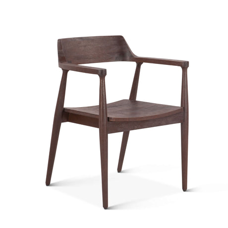 Cambridge 23" Dining Chair in Walnut by Home Trends & Design at Eve Furniture