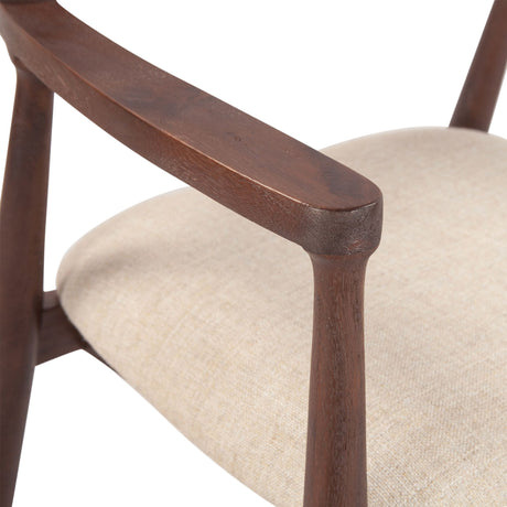 Cambridge 23" Upholstered Dining Chair in Walnut by Home Trends & Design at Eve Furniture