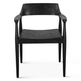 Cambridge 24" Dining Chair in Black by Home Trends & Design at Eve Furniture