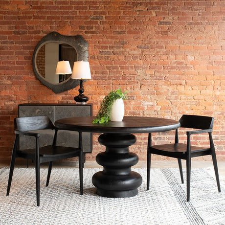 Cambridge 24" Dining Chair in Black by Home Trends & Design at Eve Furniture