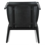 Cambridge 24" Dining Chair in Black by Home Trends & Design at Eve Furniture