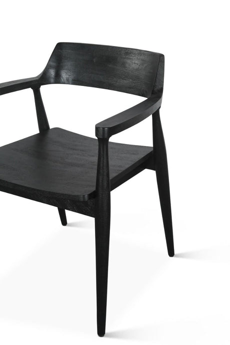 Cambridge 24" Dining Chair in Black by Home Trends & Design at Eve Furniture