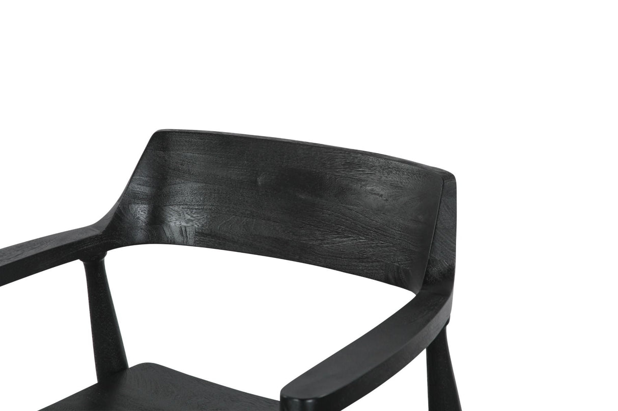 Cambridge 24" Dining Chair in Black by Home Trends & Design at Eve Furniture