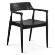 Cambridge 24" Dining Chair in Black by Home Trends & Design at Eve Furniture