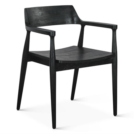 Cambridge 24" Dining Chair in Black by Home Trends & Design at Eve Furniture