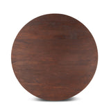 Cambridge 60" Round Dining Table in Walnut Mango Wood by Home Trends & Design at Eve Furniture