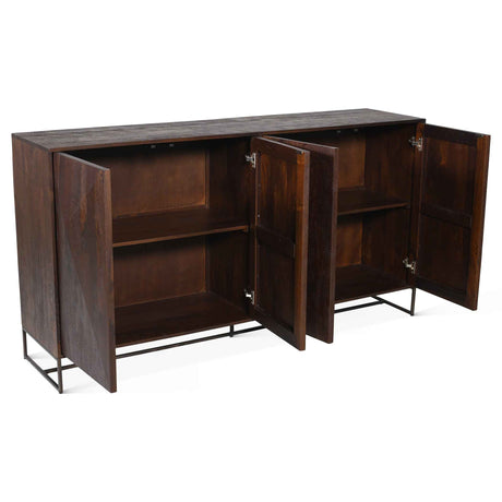 Cambridge 76" Sideboard in Walnut by Home Trends & Design at Eve Furniture