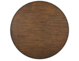 Cambridge Burnished Chestnut 47.25″ Round Dining Table by Steve Silver at Eve Furniture