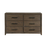 Cambridge Dark Walnut Dresser by Homelegance at Eve Furniture