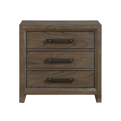 Cambridge Dark Walnut Nightstand by Homelegance at Eve Furniture
