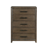 Cambridge Dark Walnut Storage Platform Bedroom Set by Homelegance at Eve Furniture