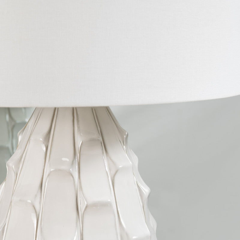 Cambridge White Table Lamp by Crestview at Eve Furniture