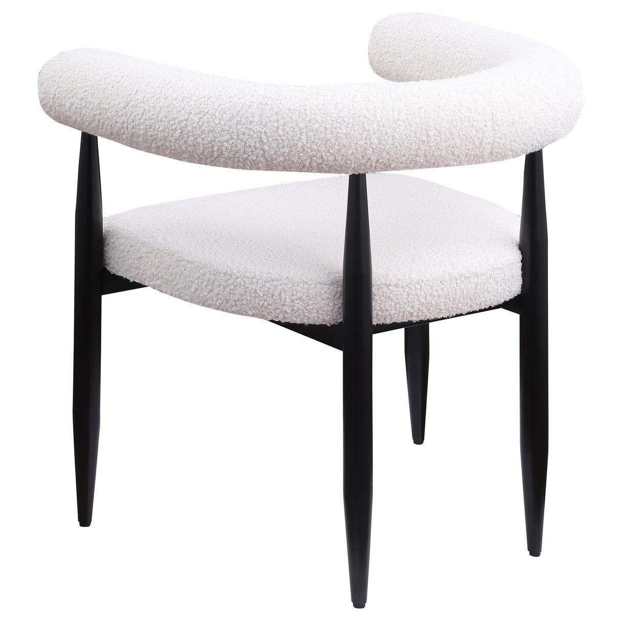 Camden Black/Cream 5-Piece Round Dining Set by Coaster at Eve Furniture