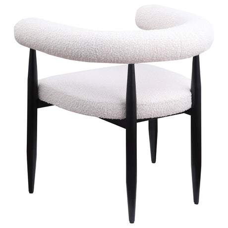 Camden Black/Cream 5-Piece Round Dining Set by Coaster at Eve Furniture