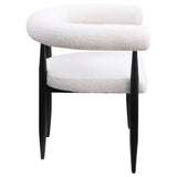 Camden Black/Cream 5-Piece Round Dining Set by Coaster at Eve Furniture