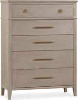 Camden Chai Five Drawer Oak Wood Chest by Modus Furniture at Eve Furniture