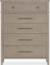 Camden Chai Five Drawer Oak Wood Chest by Modus Furniture at Eve Furniture